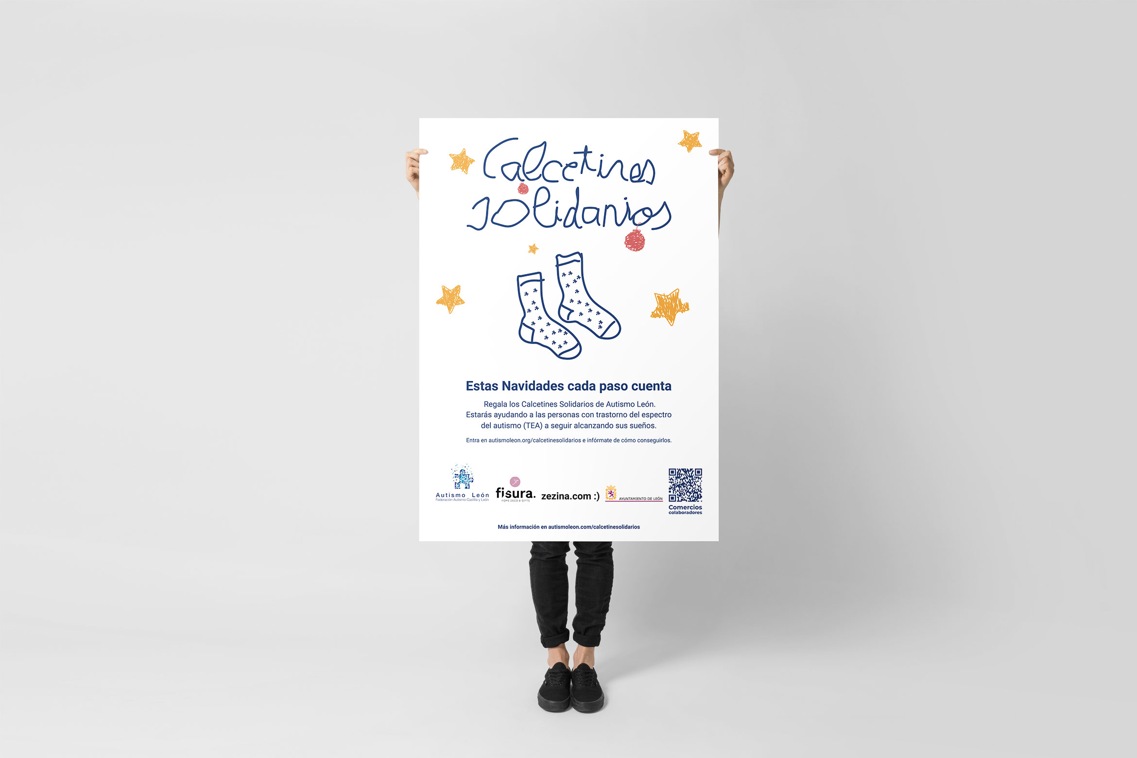 cartel_persona_calcetines_solidarios_autismo_leon